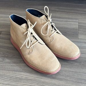Cole Haan Men's Beige Chukka Boots